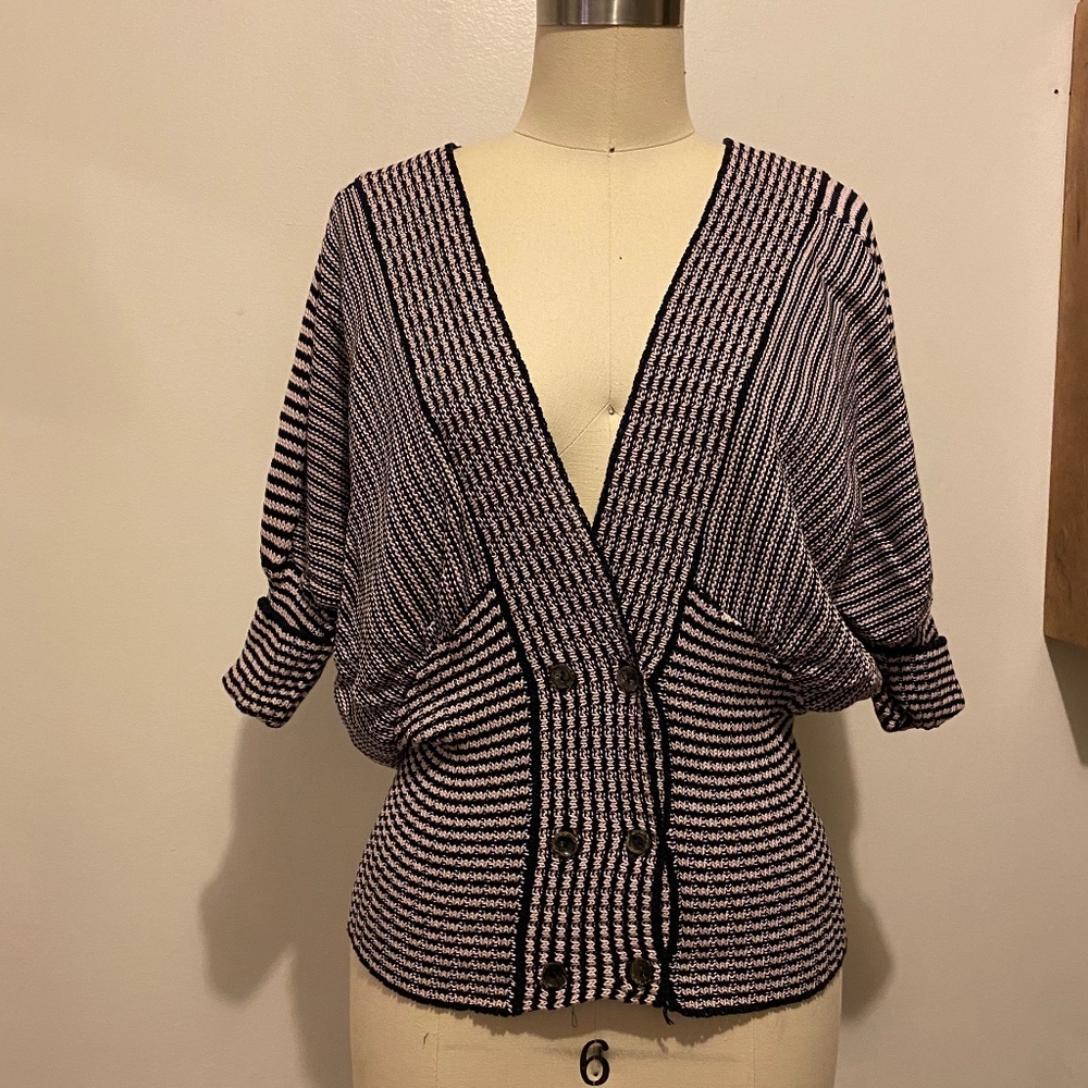 MAYLE vintage inspired knit top Medium